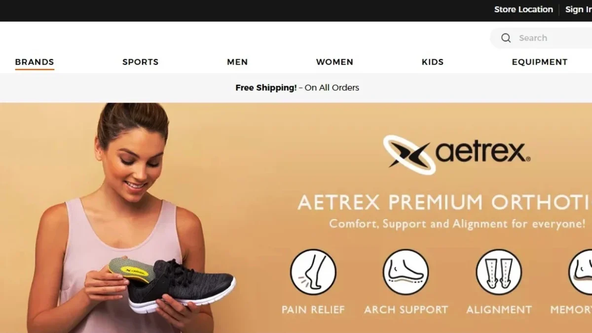 Belanja Aneka Produk Aetrex Original Berkualitas di Sports Station